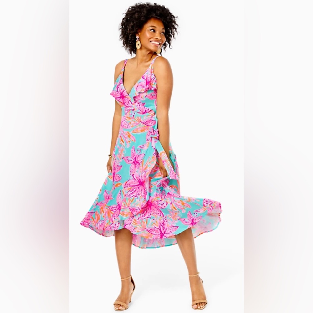 NWT 💕 Lilly Pulitzer wrap dress! XL